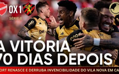Vila Nova 0 x 1 Sport: A análise completa da vitória que o Leão precisava para “voltar ao campeonato”