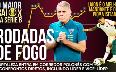 G-6 em xeque? Fortaleza entra em sequência de 5 confrontos diretos. Problema: só 2 serão no Castelão