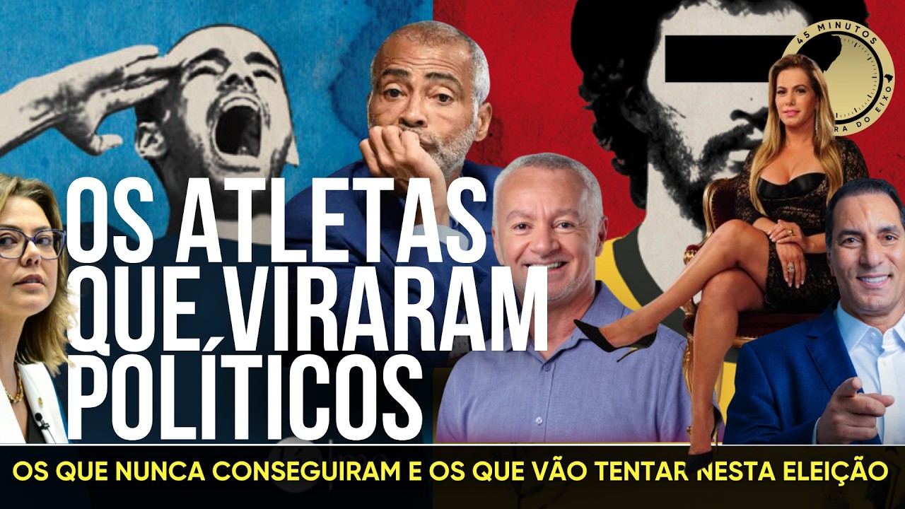 Os atletas que deram certo na política, os que nunca venceram uma eleição e os candidatos em 2026