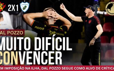 Passou do ponto? Postura irrita e torcida do Sport xinga Dal Pozzo na vitória contra o Londrina