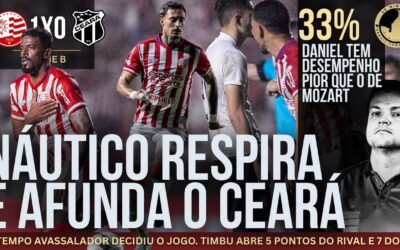 Náutico 1 x 0 Ceará: Timbu chega a 5 jogos sem derrotas e Vozão pode entrar no Z-4 ainda nesta rodada