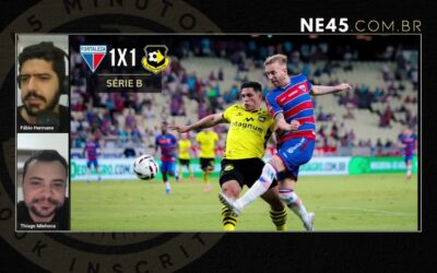 Fortaleza 1 x 1 São Bernardo: Laion sai na frente, cede empate e frustra no Castelão