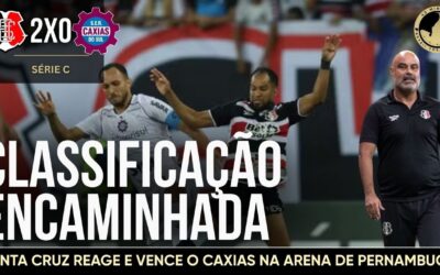 Santa Cruz 2 x 0 Caxias: Tricolor encaminha a classificação diante do seu torcedor