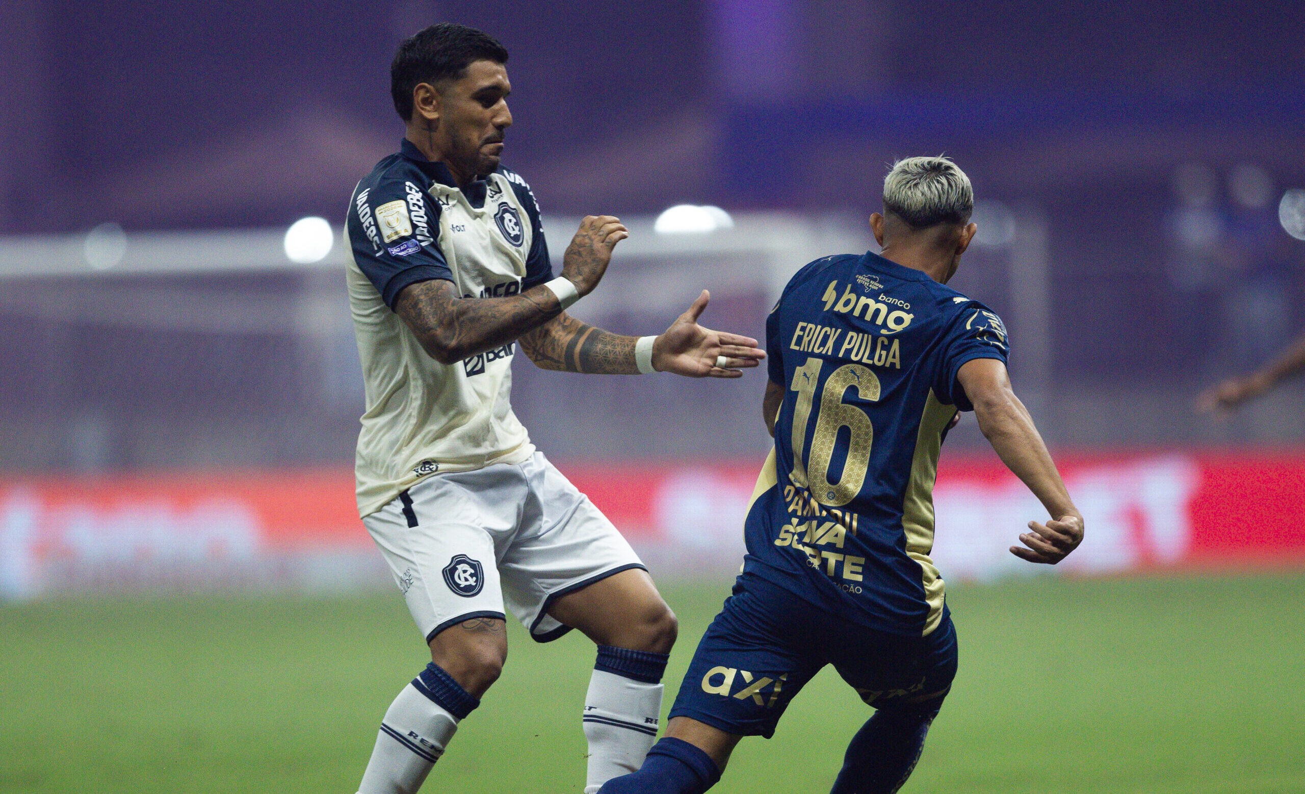 Com gols de Jean Lucas e Luciano Juba, Bahia vence Remo na Fonte Nova e volta ao G4 da Série A 2 Erick Pulga, atacante do Bahia - Foto: Catarina Brandão/EC Bahia