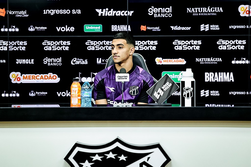 “Não nos define”, diz Enzo Lodovico sobre situação do Ceará na Série B 1 Ceará - Enzo Lodovico - Série B