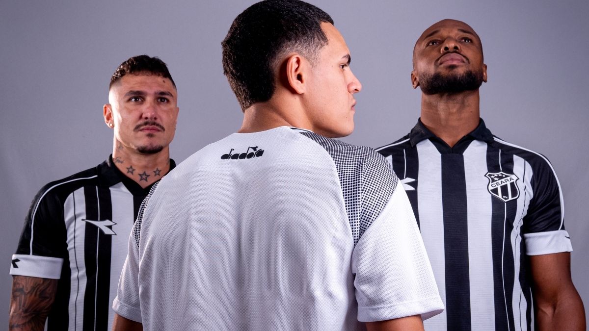 Ceará anuncia parceria com a Diadora e lança novos uniformes para o restante da temporada