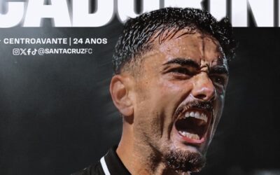 Santa Cruz oficializa a contratação do atacante Matheus Cadorini