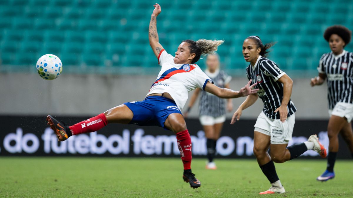 Bahia x Corinthians pelo Brasileirão Feminino na Arena Fonte Nova