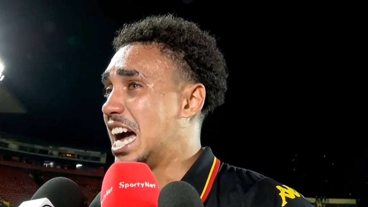 Marcelo Ajul após a vitória do Sport contra o Juventude