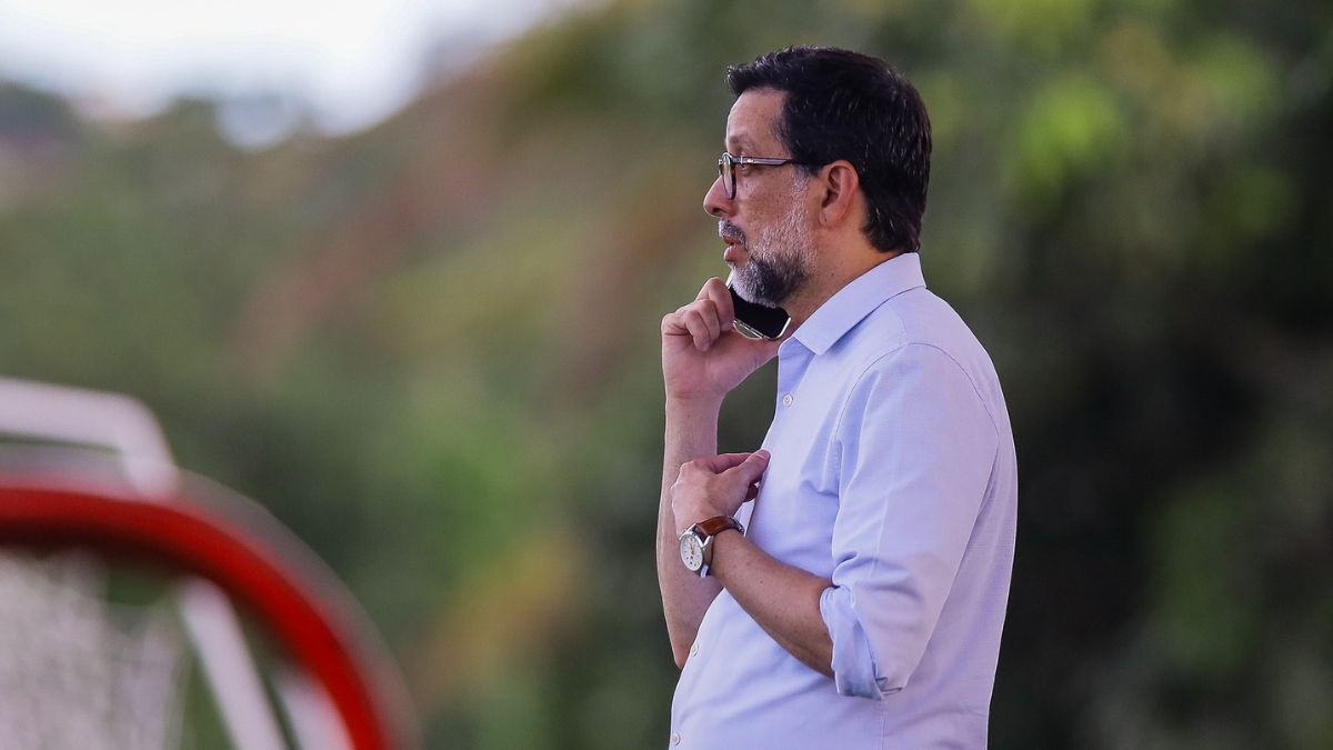Presidente do Náutico explica demissão de Hélio e Guilherme dos Anjos: "Tomada com muita segurança e convicção" 1 Bruno Becker - presidente do Náutico