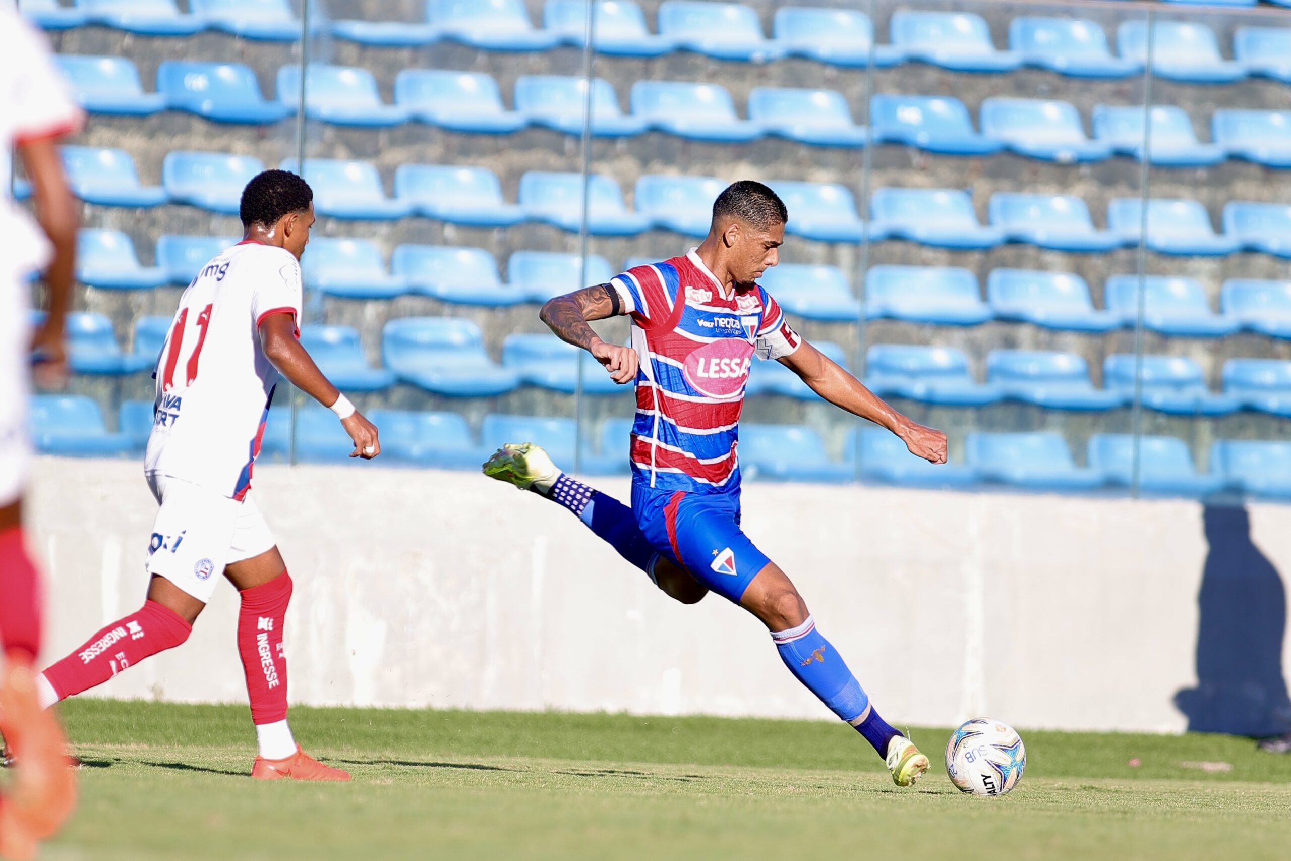 Fortaleza vence o Bahia e abre vantagem mínima na final da Copa do Nordeste Sub-20