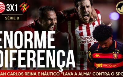 Náutico 3×1 Sport: Jean Carlos comanda vitória e virada de chave alvirrubra; Soso implode o Leão