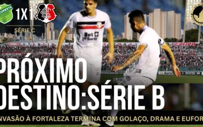 Floresta 1 x 1 Santa Cruz: Com invasão coral em Fortaleza, o Santa empata com golaço e drama no fim