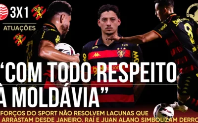 Atuações do Sport: Juan Alano é o símbolo da derrota, laterais seguem nulas e má fase de Perotti
