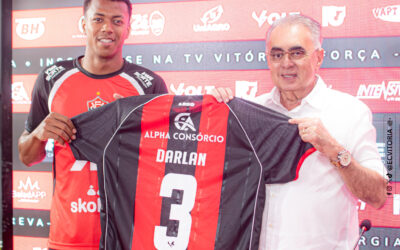 Apresentado no Vitória, Darlan revela preferência por jogar pela direita, mas se coloca à disposição de Jair Ventura