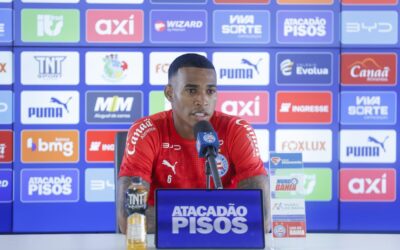 Jean Lucas revela cuidado mental durante fase ruim pelo Bahia e diz não se arrepender de comemoração no Ba-Vi