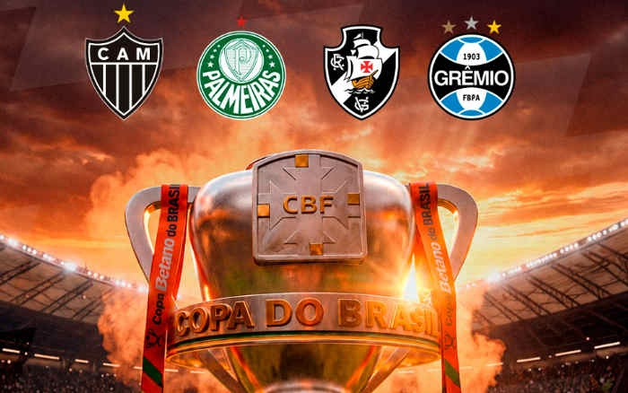 Definidos os duelos da semifinal da Copa do Brasil 2026; veja ranking de presenças