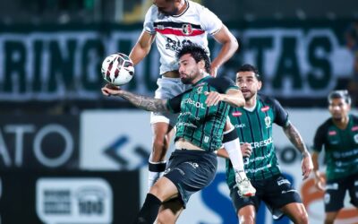 Com gol nos acréscimos, Santa Cruz vence o Maringá fora de casa e assume liderança do Grupo B do quadrangular de acesso