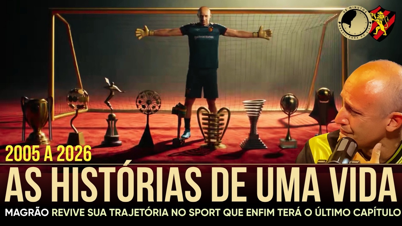 Magrão revive sua história no Sport: Uma emocionante viagem no tempo, ano a ano, de risos e lágrimas 1 Posts