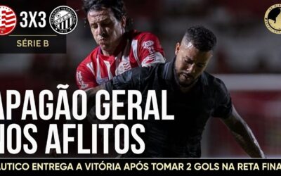 Náutico 3 x 3 Operário-PR: Timbu entrega a vitória na retal final