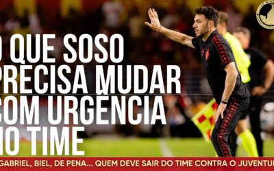 Hora de intervenção de verdade: o que Soso precisa mudar no time do Sport para “decisão” contra o Juventude