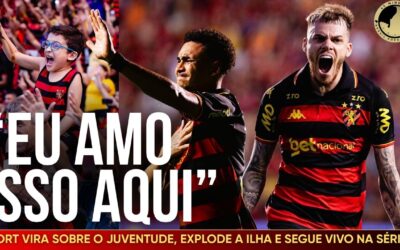 Sport 2 x 1 Juventude: Virada e redenção na Ilha, Ajul de vilão a herói e Leão vivo na Série B