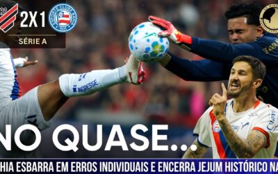 Athletico 2 x 1 Bahia: Com pênalti perdido no final do jogo, Esquadrão encerra sequência invicta