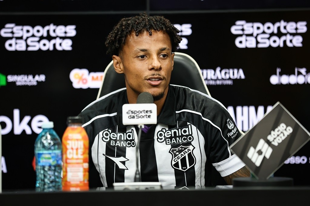 Rian Santana comemora chegada no Ceará e destaca características em campo: “Tem que ter personalidade”
