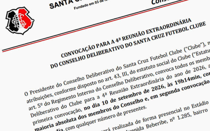 Santa Cruz confirma o novo grupo de investidores da SAF; sócios já atuaram com Textor