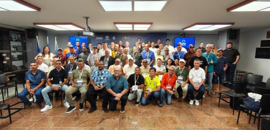Evandro Carvalho é reeleito presidente da FPF para o próximo quadriênio 1 Eleição - FPF - Evandro Carvalho